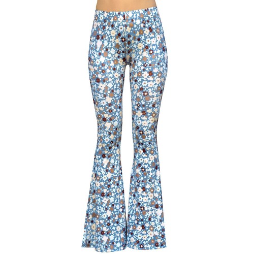 Bell Bottom Flare Stretch High Waist 