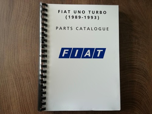 Fiat UNO TURBO (1989-1993) parts catalog (copy) m-t