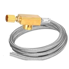 Upgraded 2 Burner Propane Stove Propane hose