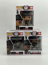 Funko POP! Rocks: Run-DMC - RUN, DMC & JMJ Bundle #199-201