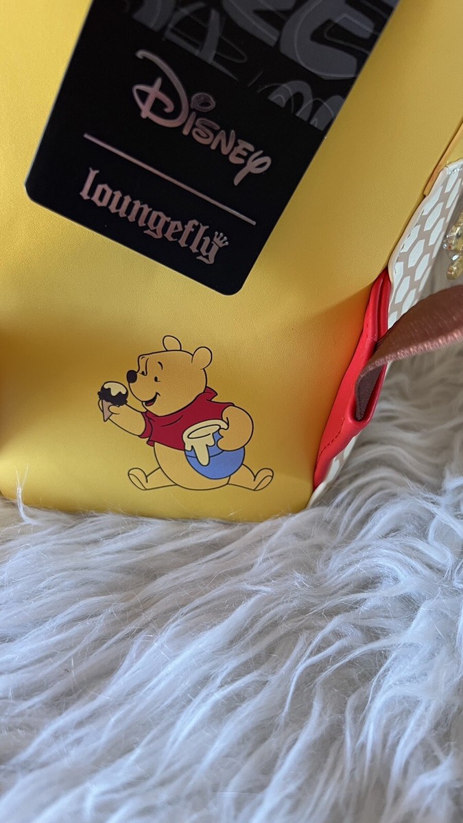【Launge Fly】Exclusive - Winnie the Pooh Ice Cream Backpack Loungefly Disney Exclusive Winnie The Pooh Ice Cream