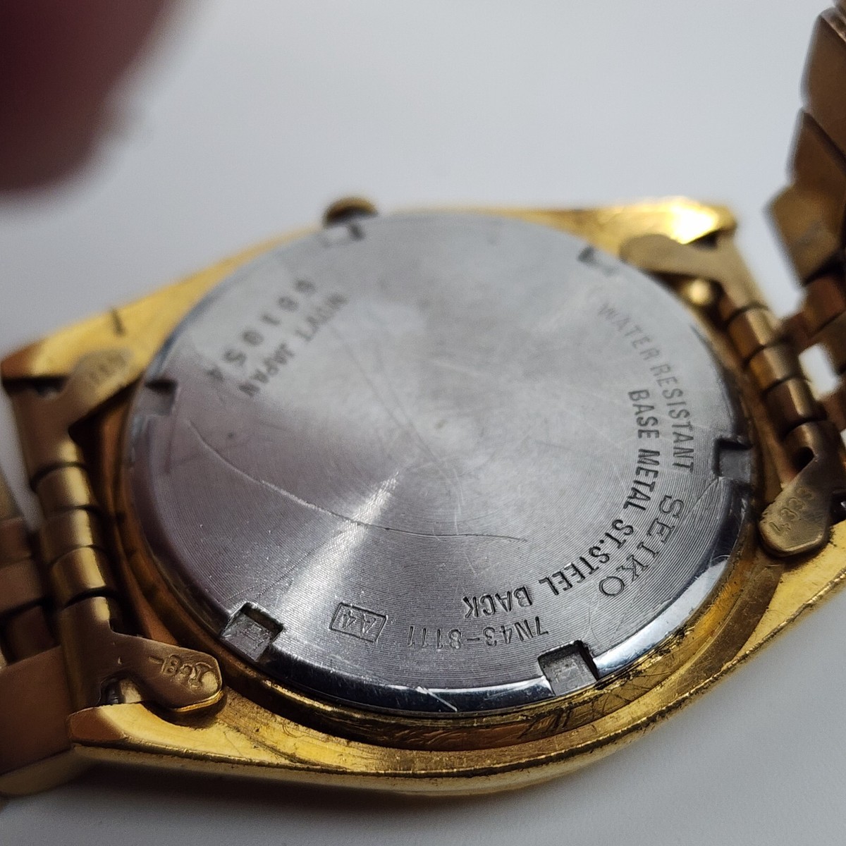 RARE Coca Cola Vintage Seiko Quartz SGF206 7N43-8111