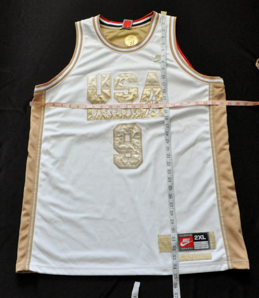 高級感 #9 Jordan Michael Dream Letters Gold Jersey Nike USA Team その他
