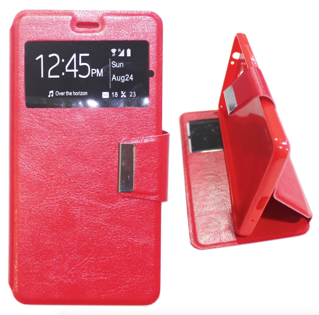 Funda Apple iPhone 7 Plus 7G+ Tapa Libro Iman Ventana + Protector Opcional
