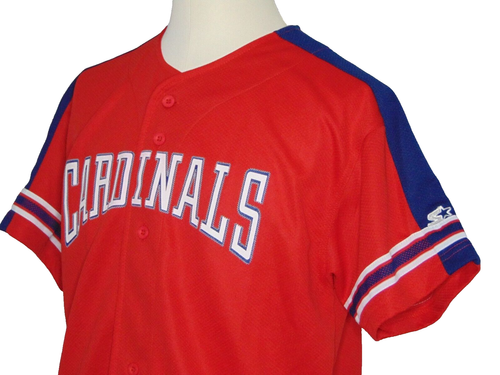 Camiseta Mark McGwire #25 St Louis Cardinals MLB Juvenil XL De Colección Starter Roja - Imagen 5 de 7