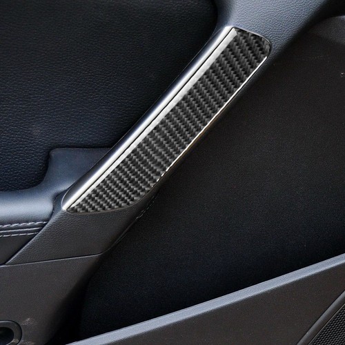 Real Carbon Fiber Interior Door Handle Cover For Hyundai Genesis Coupe 2013-16 - Picture 3 of 24