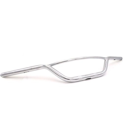 Manubrio cromato da 1 "25mm per Harley Dyna softai Road Glide softai Drag Bar - Picture 4 of 6