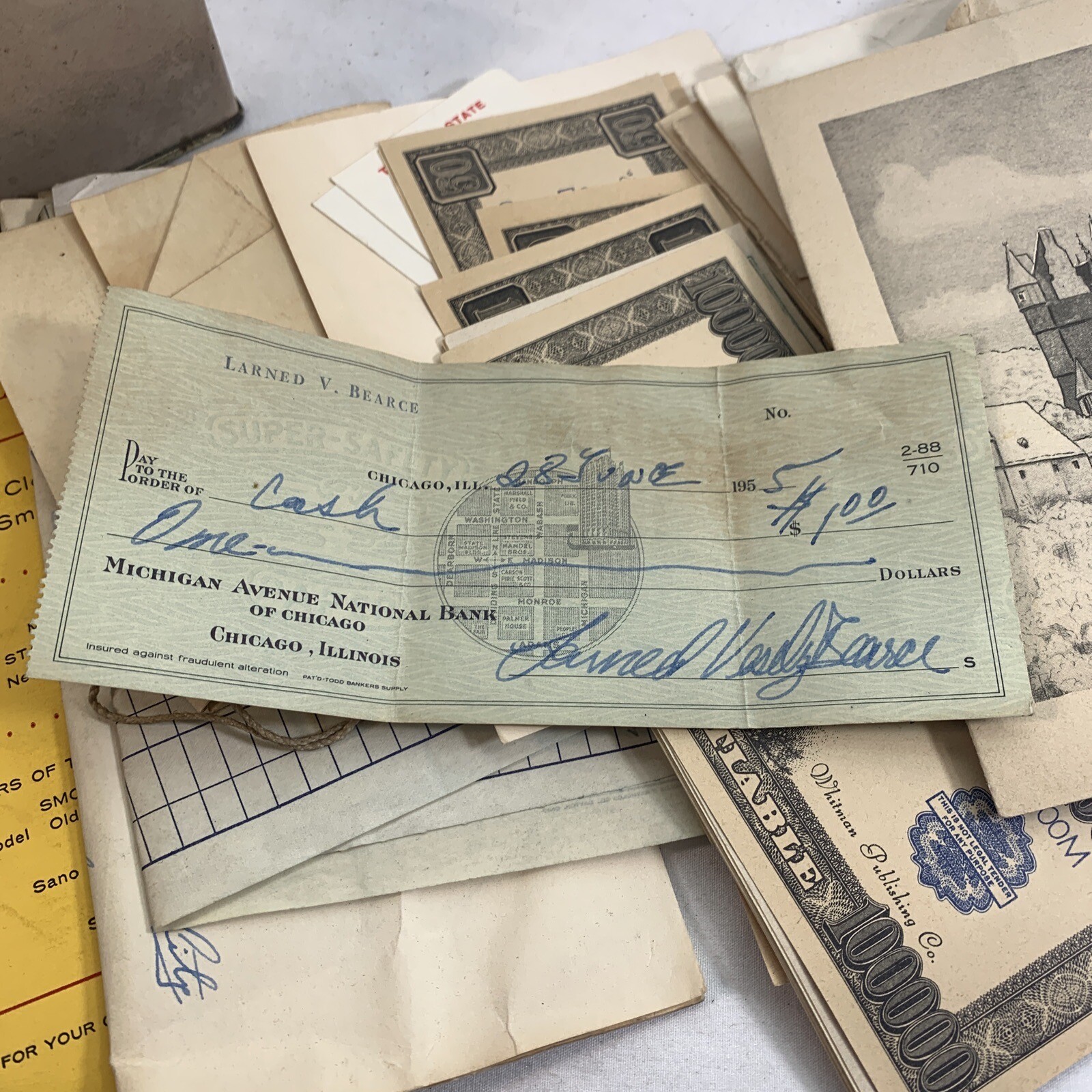 Vintage Ephemera Paper Lot eBay