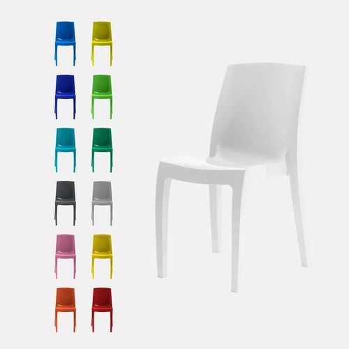 Stackable Chair | Made in UK | Durable Polypropylene Plastic | 100% Recyclable - Picture 22 of 113