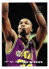BRYON RUSSELL 1993-94 STADIUM CLUB CARD NEAR MINT CONDITION