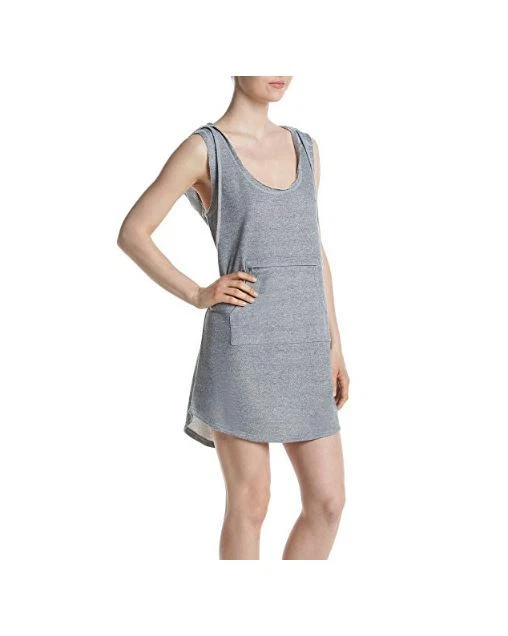 NUEVO Vestido para mujer The Warm Up by Jessica Simpson con espalda de marca gris mediano  Foto 3 de 4