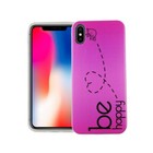 Apple iPhone X / XS Hülle Case Handy Cover Schutz Tasche Schutzhülle Bumper Pink
