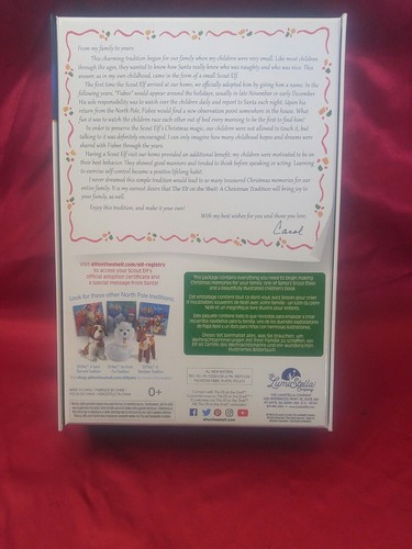 Elf on the Shelf : Christmas Blue-Eyed Boy Scout Elf with Book NEW - Picture 6 of 7