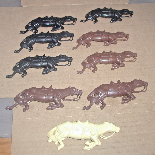 Figurine King & Country TRW150 - Cheval De Cavalerie Mort - Plomb Peint - Collection