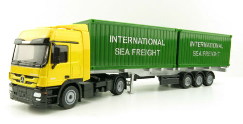Siku 3921 Mercedes Benz Actros Truck with Container Trailer Scale 1:50 - Picture 2 of 10