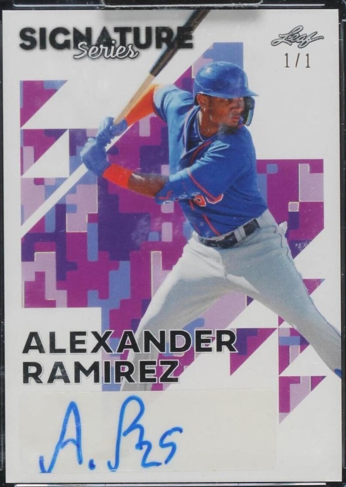 2023 Leaf Signature Series - Alexander Ramirez #BA-AR2 - 1 of 1
