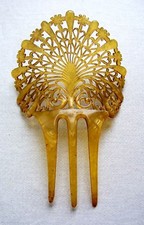 Art Deco Spanish style hair comb - NO US IMPORT FEES