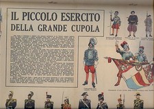 corriere dei piccoli anni 50  Soldatini di carta esercito del vaticano   RARI !!