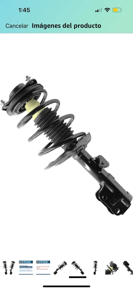 Amortiguadores Delanteros Camry 2020 - Image 4 of 4