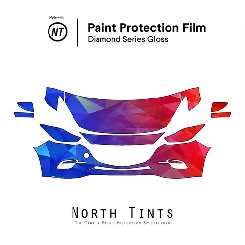 Kit de sujetador transparente película de protección de pintura precortada PPF Mazda 3 2017-2018 - Imagen 1 de 6