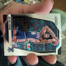 2024-25 Prizm China Exclusive - Julius Erving #292 Black White Prizm SP