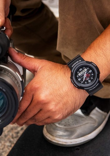 Unbenutzte CASIO G-SHOCK AW-500E-1EJF schwarze Herrenuhr in Box - Bild 2 von 7