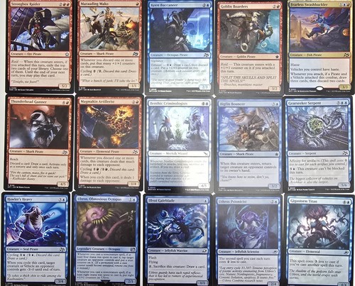 Terrors Of The Tides- Jellyfish & Pirate Commander Deck- MTG EDH Ready - Picture 7 of 12