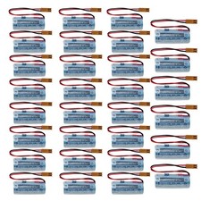 30x 3V 2400mAh CR17450E-R Battery with Brown Plug Non-rechargeable Battery