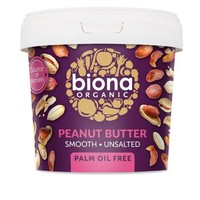 Biona Bio Erdnussbutter Glatt Ungesalzen - 1Kg
