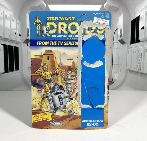 1985 Star Wars Droids R2-D2 Cardback Vintage
