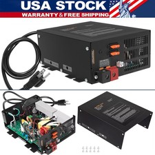 PM4 55A RV Converter Battery Charger 55 AMP 120 VAC to 12 VDC Power Supply