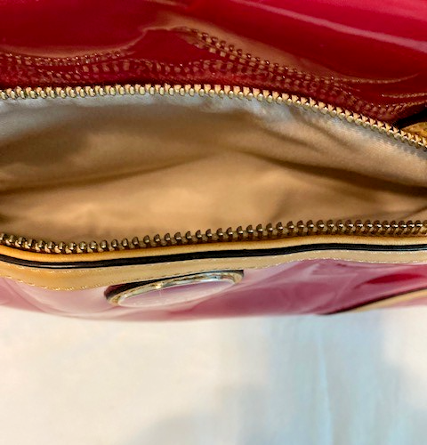 Coach Handtasche geprägtes rosa Lackleder #J1280-F20065 - Bild 13 von 19