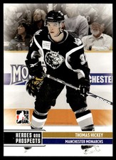 2009-10 In The Game Heroes and Prospects Thomas Hickey #65