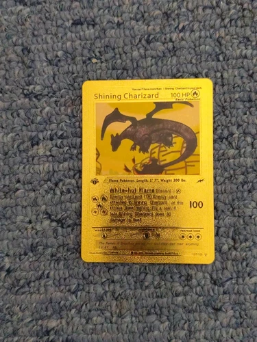 First Edition Shining Gold Charizard