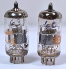 6DJ8 AMPEREX 6922 ECC88 TRIODE MATCHED 90 GLOBE HOLLAND AUDIO AMPLIFIER TUBE S