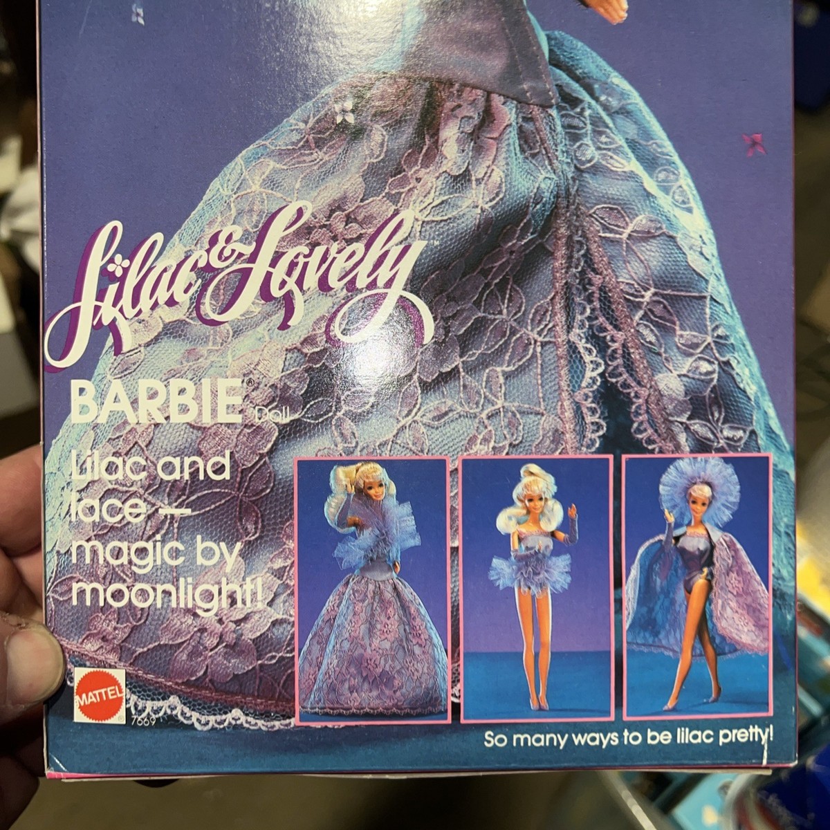 Barbie Vintage Lilac Lovely Doll Special Limited Edition Mattel