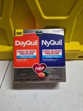 VICKS DayQuil & NyQuil High Blood Pressure Cold & Flu Relief, 48 Ct 