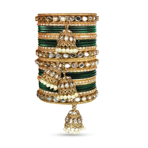 Indian Ethnic Partywear Handmade Bangles – Elegant Jewelry for Women - Picture 41 of 44