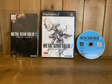 Metal Gear Solid 2: Sons of Liberty Korean Edition Box Art PS2 Handbuch dabei
