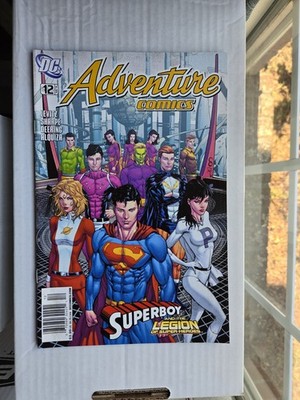 Adventure Comics #12 #515 Newsstand 1:50 Rare 694 Copies Superboy App DC 2010