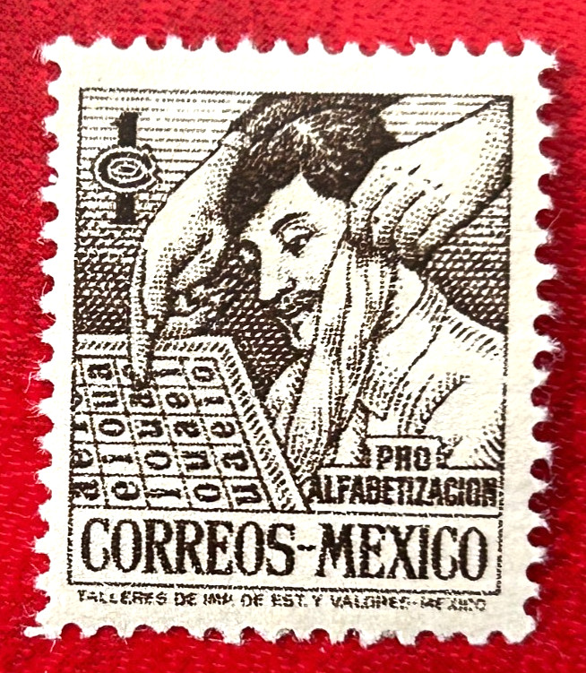 MEXICO Sc#RA 18 1947 Literacy Mint VLH mark OG VF (12-270)