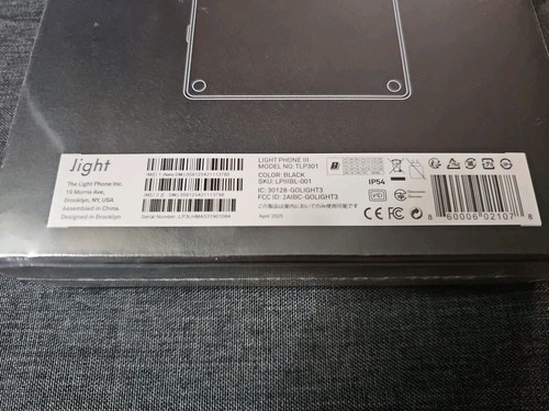 Light Phone III (Light Phone 3) with Light Phone SIM - Sealed, Brand New - Picture 3 of 3