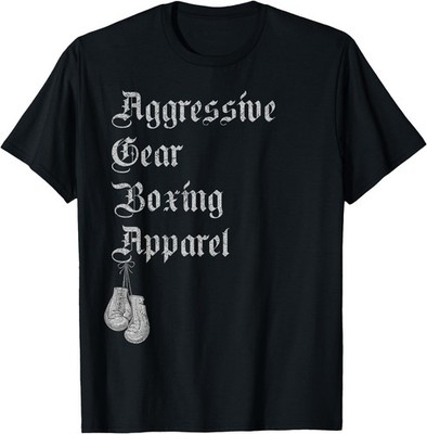 Aggressive Gear Boxing Apparel T-Shirt