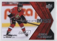 2015 Upper Deck Full Force Immediate Impacts Matt Puempel #II-MP Rookie RC t3w