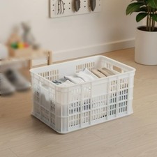 Contenedor de plástico ventilado ligero para almacén
