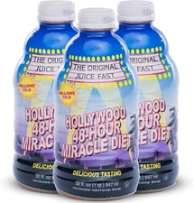 Hollywood Diet   Hollywood 48 Hr. Miracle Diet 32 fl.oz/947 mL Each Pack of 3 