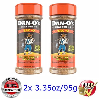 Dan-O's @ TAC-O Seasoning Mix - 0 Calories @ 2x 3.35oz/95g