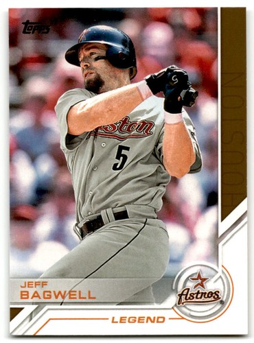 2017 Topps #S-149 Jeff Bagwell Salute Houston Astros