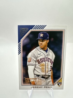 2022 Topps Gallery - Printer Proof #2 Jeremy Pena (RC)