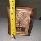 Antique USPS P O Post Office Postal Box Door Bank With Combination — photo 7